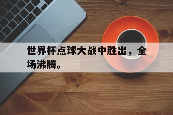 世界杯点球大战中胜出，全场沸腾。